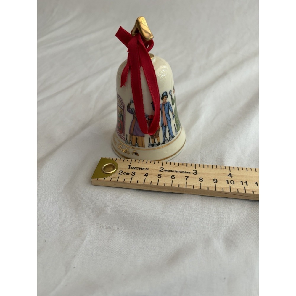 Vintage 1992 Christmas Lenox Musical Bell Deck the Halls Ornament